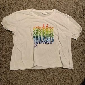 Cyclebar pride tee-size L